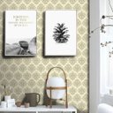 Ver imagem 1 de Papel de Parede Arabesco Abu Dhabi - Várias Cores - Creme