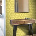 Ver imagem 1 de Papel de Parede Arabesco Abu Dhabi - Várias Cores - Amarelo