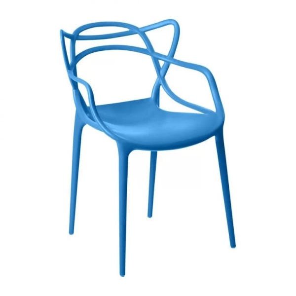 Cadeira Allegra Sala de Jantar Azul - Menor preço em Cadeira Allegra Sala de Jantar Azul -