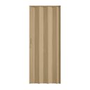 Ver imagem 3 de Porta Sanfonada de PVC 210cm x 84cm Plastporta Bcf Marrom/Carvalho Prata