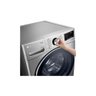 Lava e Seca Lg Smart 18kg Inox Look com Inteligência Artificial Aidd™ Wd18sv2s6ba 220v - 6