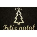 Ver imagem 2 de Capacho Datas Comemorativas Feliz Natal Dourado