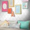 Ver imagem 2 de Papel de Parede Arabesco Clear - Várias Cores - Cinza