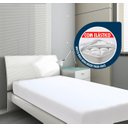 Ver imagem 1 de Capa Protetor Cama Colchão Solteiro com Elástico Anti-ácaro