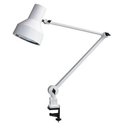 Ver imagem 1 de Luminária Profissional Cúpula anti-térmica e Garra Ref. 388 Ilutec - Branco