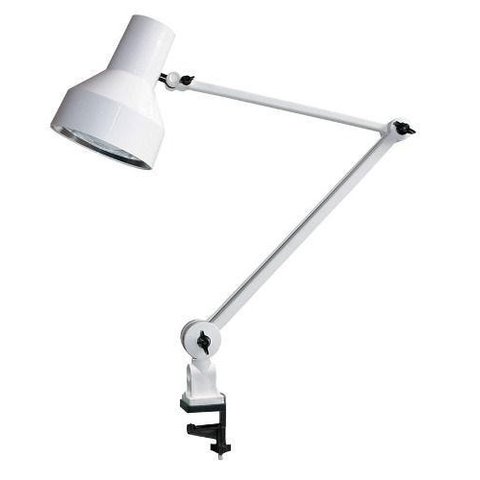 Luminária Profissional Cúpula anti-térmica e Garra Ref. 388 Ilutec - Branco