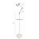 Ver imagem 2 de Luminária Coluna Ilutec Articulada Ref.180 - Branco