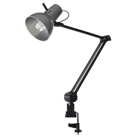 Luminária Industrial Ilutec com cúpula de alumínio Ref. 389 - Preto