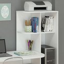 Ver imagem 3 de Mesa para Computador Permóbili Móveis Elisa 2 Gavetas Branco