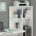 Ver imagem 4 de Mesa para Computador Permóbili Móveis Elisa 2 Gavetas Branco