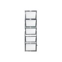 Ver imagem 1 de Vitro Basculante Brilhante 100x40 Linha Esmeralda Vidro Canelado