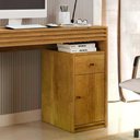 Ver imagem 2 de Mesa de Estudo Sevilha com Gaveta 120 cm Naturalle - Mavaular