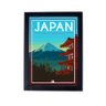Lindo Presente Decoração Asiática Poster Japão P8827 - 1
