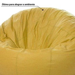 Puff Redondo Pop - Mostarda - 3