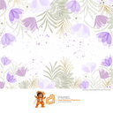 Ver imagem 2 de Papel de Parede Painel Florais