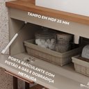 Ver imagem 4 de Gabinete Suspenso com Cuba 80,3cm x 73cm Mari Espresso Móveis Bege/Cappuccino