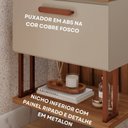 Ver imagem 5 de Gabinete Suspenso com Cuba 80,3cm x 73cm Mari Espresso Móveis Bege/Cappuccino