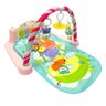 TAPETE DE ATIVIDADES INFANTIL GINASIO BEBE 5 EM 1 MUSICAL ROSA - MC4680R - 1
