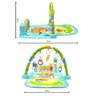 TAPETE DE ATIVIDADES INFANTIL GINASIO BEBE 5 EM 1 MUSICAL VERDE - MC4680V - 3