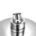 Ver imagem 7 de Chuveiro Ducha Flatt Redondo Completo C/desviador Solar Gás