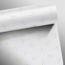 Ver imagem 3 de Papel de Parede Floral Bem Me Quer - Cinza