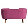 Cama Pet Caminha Cachorro Grande Veludo Casinha Luxo Colchão:veludo Pink - 4