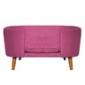 Cama Pet Caminha Cachorro Grande Veludo Casinha Luxo Colchão:veludo Pink - 2