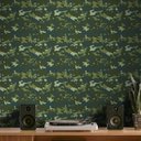 Ver imagem 2 de Papel de Parede Camuflado Militar - Várias Cores - Verde