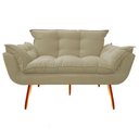 Ver imagem 1 de Namoradeira Poltronas Decorativa para Sala de Estar Quarto Recepção Clinica Opala Jm interiores Cor: