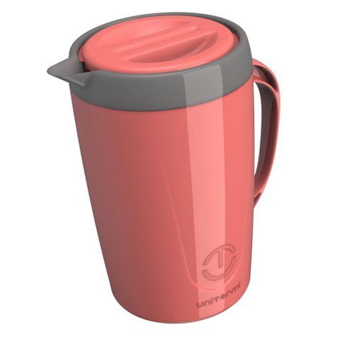 Jarra Térmica com Tampa Caribe 2l Chá Suco Água Original:rosa