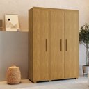 Ver imagem 1 de Guarda Roupa Belize Multiuso 100% Mdf Cinamomo- Fenix