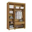 Ver imagem 3 de Guarda Roupa Belize Multiuso 100% Mdf Cinamomo- Fenix