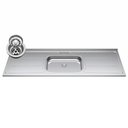 Ver imagem 7 de Armário de Cozinha Modulada de Canto 8 Peças CP03 Balcão com Pia Inox Preto/Cinza - Lumil Lumil Móve