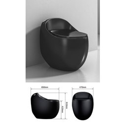 Vaso Sanitário Caixa Acoplada (monobloco) Black Pearl - 8