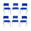 Ver imagem 2 de Kit 6 Cadeiras Iso Infantil Escolar e Creche