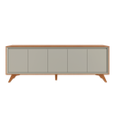 Ver imagem 4 de Buffet Premium 5 Portas Mavaular Naturalle/off White