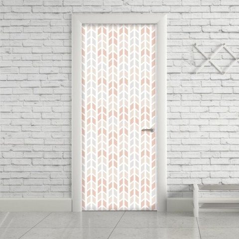 Adesivo para Porta Flechas Rosa - 0,90 x 2,10m
