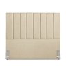 Cabeceira Estofada Carla 140 Linho Bege - 1