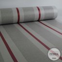 Ver imagem 3 de Papel de Parede Listras Sublime - Vermelho