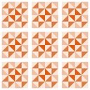 Ver imagem 2 de Papel de Parede Azulejo Delta - Várias Cores - Laranja
