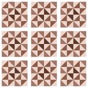 Ver imagem 2 de Papel de Parede Azulejo Delta - Várias Cores - Marrom