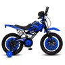 Bicicleta Infantil Aro 16 Acelerador na Manopla Reverse P03 Azul - D'Rossi DRossi - 1