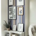 Ver imagem 2 de Papel de Parede Listras Elegance - Várias Cores - Azul e Cinza