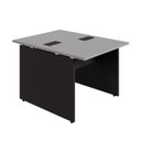 Ver imagem 2 de Plataforma Trabalho Pé Painel Cinza S C/ Pre 90cm X 120cm F5 Cor:cinza Sagrado com Preto