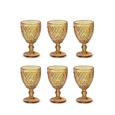 Jogo de Taças para Mesa Posta 6 Peças Decorativas