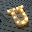Ver imagem 1 de Luminária Led Letra U - Branca