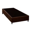 Ver imagem 1 de Cama Box Base Solteiro Universal Suede Brown (88x188x20) - Costa Rica