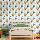 Ver imagem 1 de Papel de Parede Infantil - Balões Arte Destaque 3 Metros