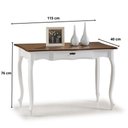 Ver imagem 2 de Aparador Luiz Xv 115cm Branco