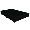 Ver imagem 5 de Cama Box Casal Suede + Colchão de Espuma D33 - Sereneprime - 138cm Preto